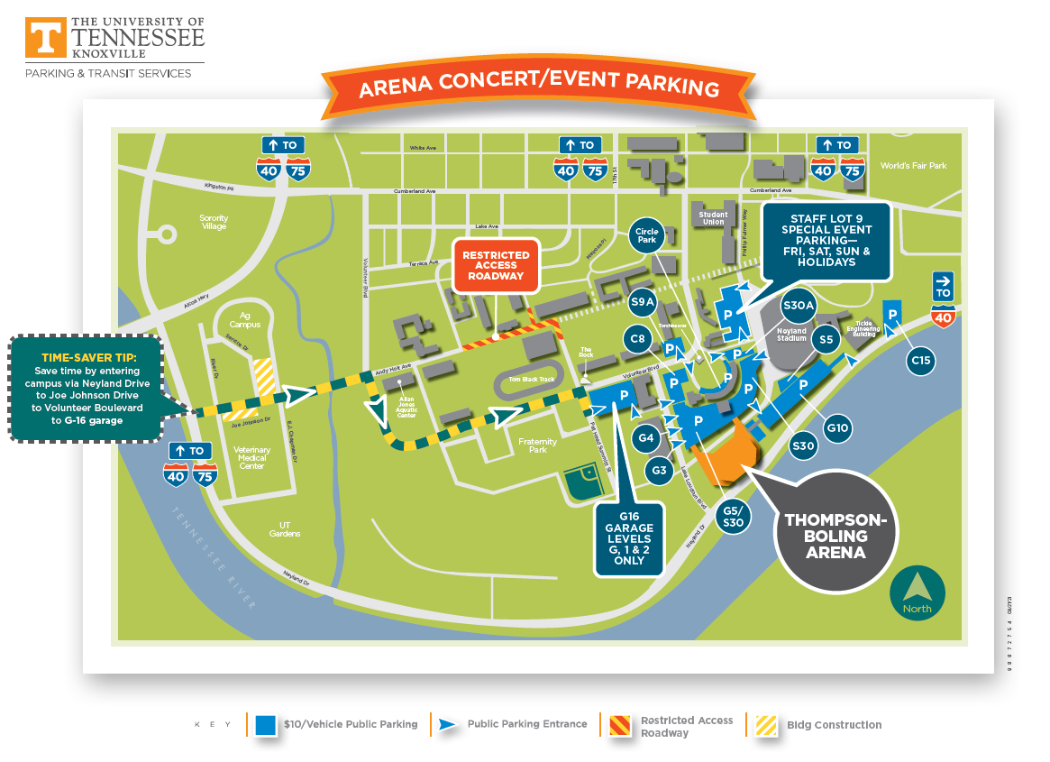Concert Special Event Parking Map Sept 2021—No Premium FINAL