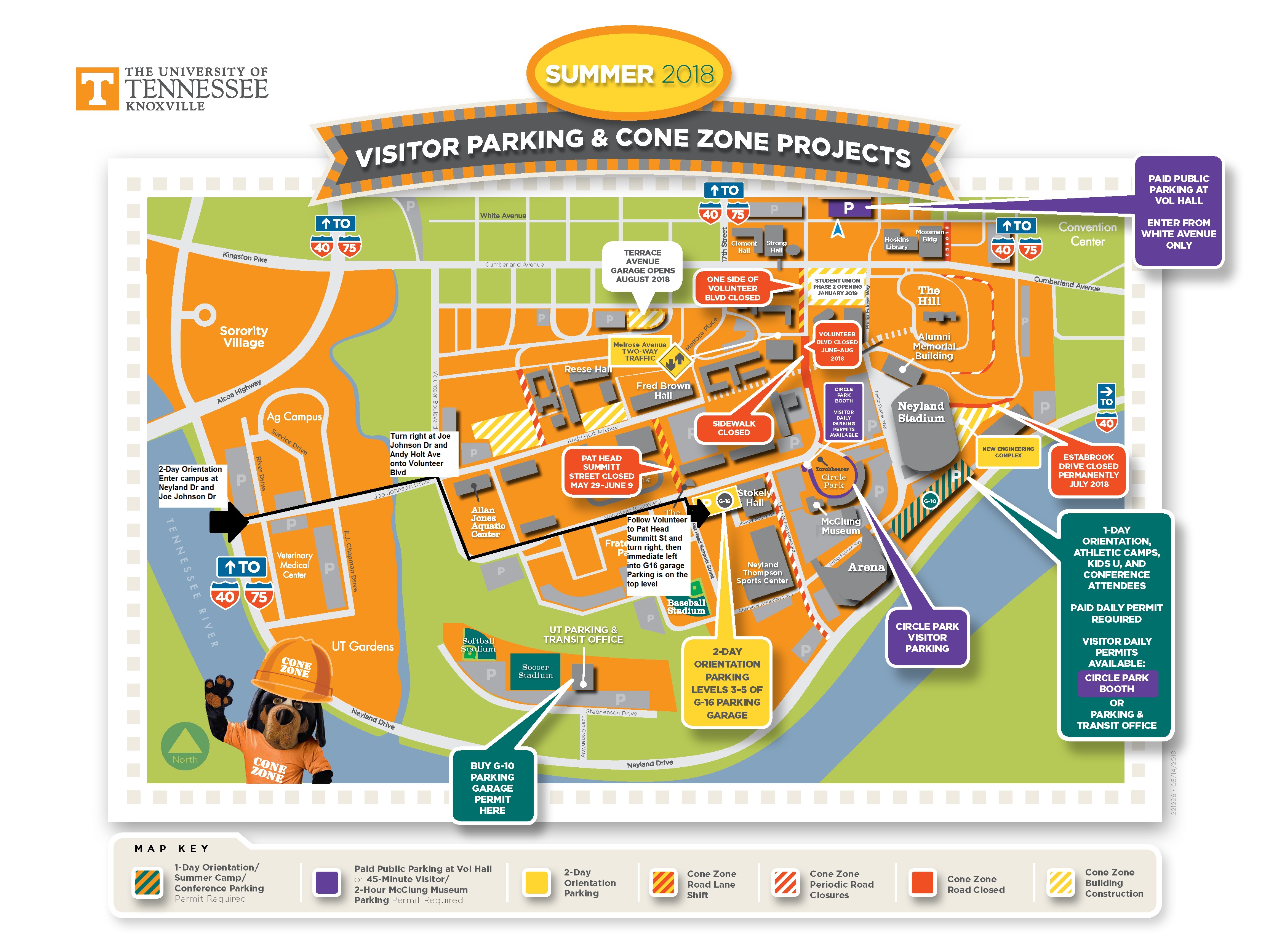UTC Campus Map