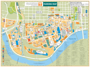 University Of Tennessee Campus Map Campus, Special Events, and Knoxville Maps | Parking & Transit 
